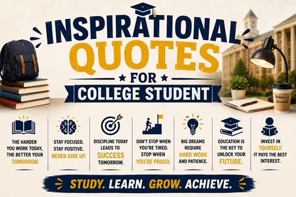 Inspirational Quotes for College Student