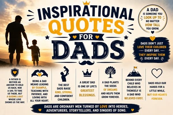 Inspirational Quotes for Dads