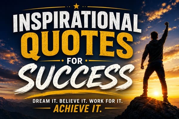 Inspirational Quotes for Success