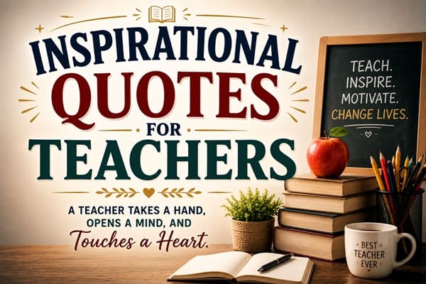 Inspirational Quotes for Teachers