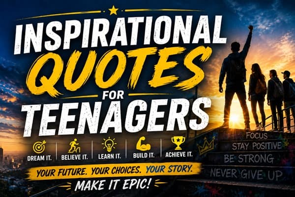 Inspirational Quotes for Teenagers
