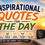 Inspirational Quotes for the Day