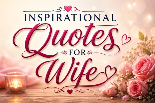 Inspirational Quotes for Wife
