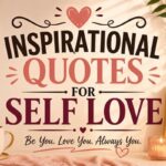 Inspirational Quotes for Self Love