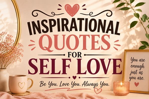 Inspirational Quotes for Self Love