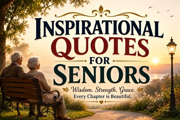 Inspirational Quotes for Seniors