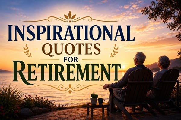 Inspirational Quotes for Retirement