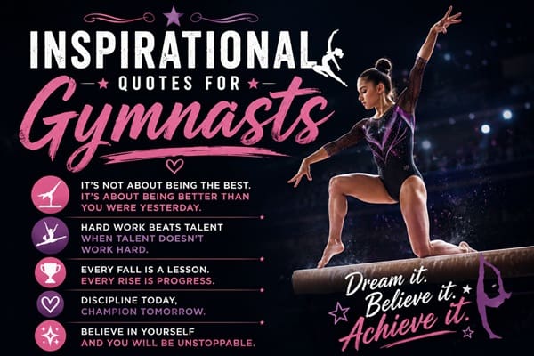 Inspirational Quotes for Gymnasts
