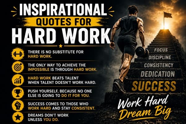 Inspirational Quotes for Hard Work