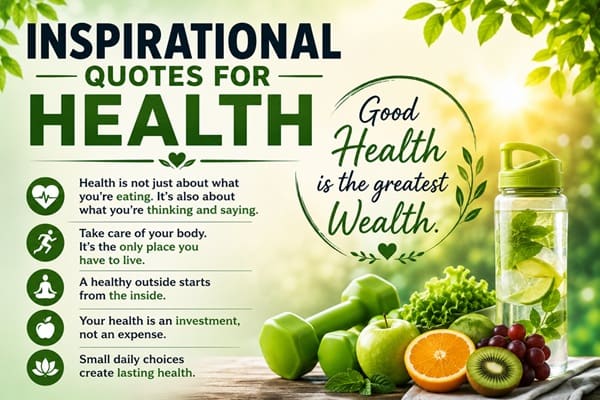 Inspirational Quotes for Health
