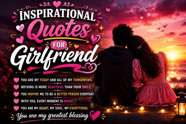 Inspirational Quotes for Girlfriend