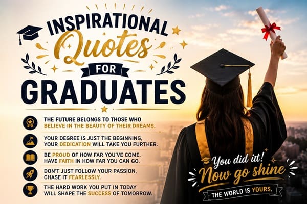 Inspirational Quotes for Graduates
