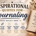 Inspirational Quotes for Journaling