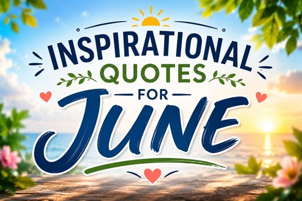 Inspirational Quotes for June