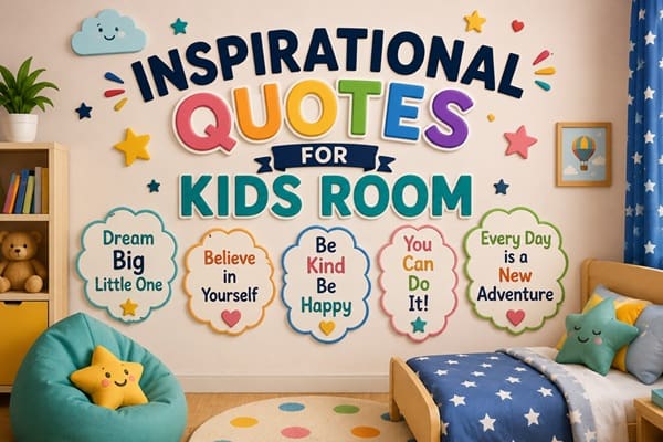 Inspirational Quotes for Kids Room