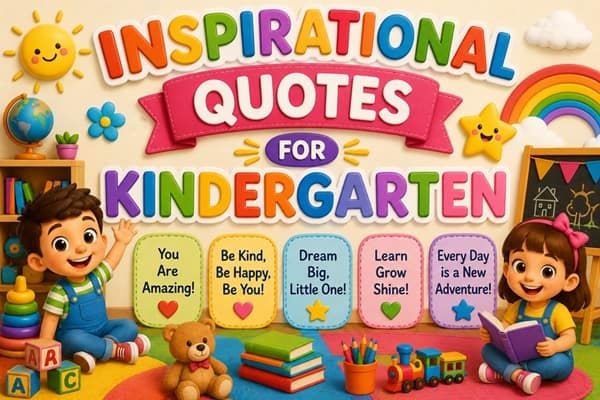 Inspirational Quotes for Kindergarten