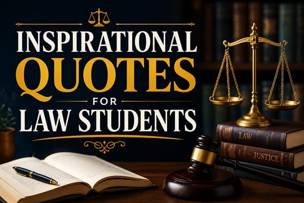 Inspirational Quotes for Law Students
