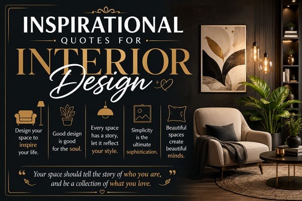 Inspirational Quotes for Interior Design