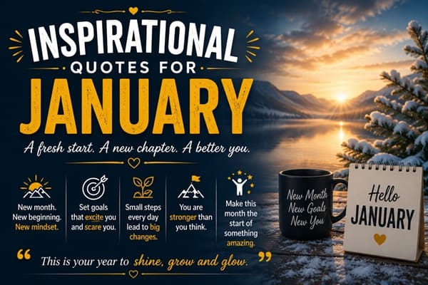 Inspirational Quotes for January