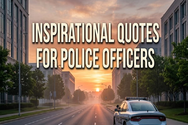 Inspirational Quotes for Police Officers