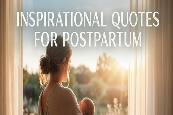 Inspirational Quotes for Postpartum
