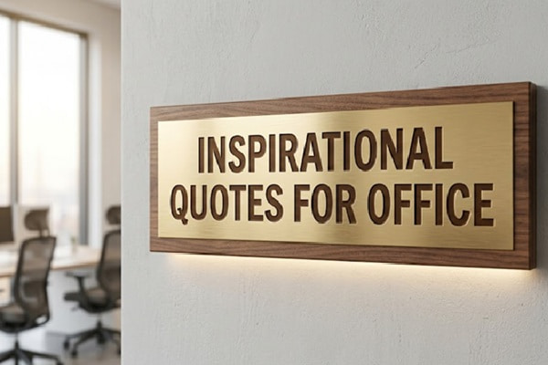 Inspirational Quotes for Office