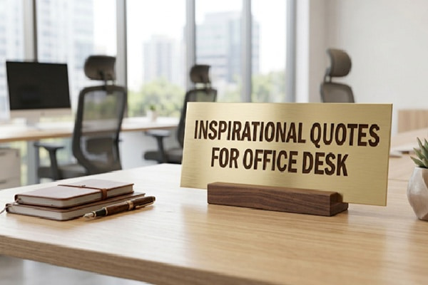 Inspirational Quotes for Office Desk