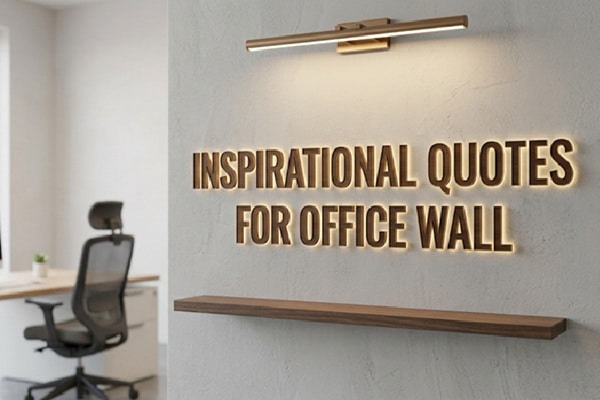 Inspirational Quotes for Office Wall